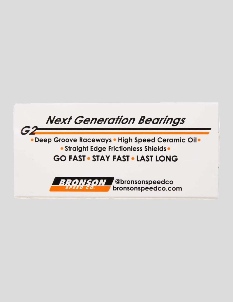 Rolamentos BRONSON SPEED g2 bearings